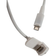 Противокражный кабель Eagle A6150CW (Type-C - Micro USB)