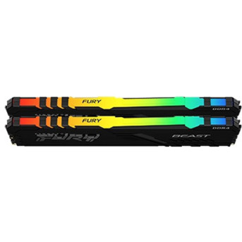 Комплект модулей памяти Kingston FURY Beast RGB KF436C17BBAK2/<wbr>16 DDR4 16GB (Kit 2x8GB) 3600MHz - Metoo (3)