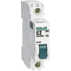Автоматический выключатель DEKraft 11050DEK ВА101 1Р C 2A 4,5кА