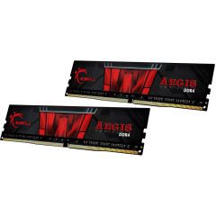Комплект модулей памяти G.SKILL Aegis F4-2400C17D-8GIS DDR4 8GB (Kit 2x4GB) 2400MHz