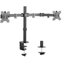 Настольный кронштейн Brateck LDT12-C024N для 2-х мониторов (13"-32")