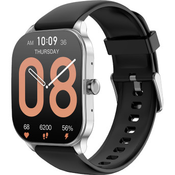Смарт часы Amazfit Pop 3S A2318 Metallic Silver - Metoo (1)