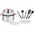 Набор посуды TEFAL G720SD74 - Metoo (2)