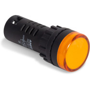 Лампа светодиодная универсальная ANDELI AD16-22D 220V AC/DC (желтая)