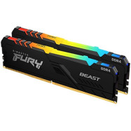 Комплект модулей памяти Kingston FURY Beast RGB KF436C17BBAK2/16 DDR4 16GB (Kit 2x8GB) 3600MHz