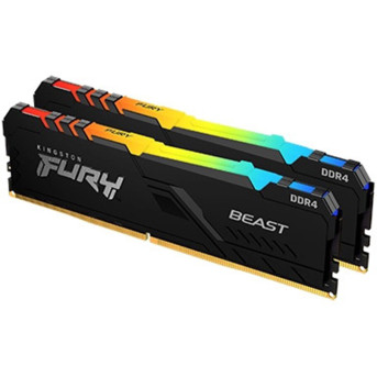 Комплект модулей памяти Kingston FURY Beast RGB KF436C17BBAK2/<wbr>16 DDR4 16GB (Kit 2x8GB) 3600MHz - Metoo (1)
