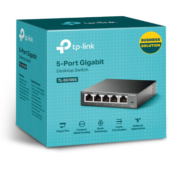Коммутатор TP-Link TL-SG105S - Metoo (4)