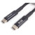 Интерфейсный кабель Awei Type-C to Type-C CL-117T 100W 5A 1m Чёрный - Metoo (4)
