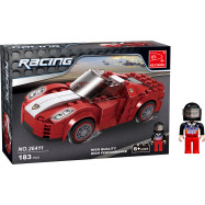 Игровой конструктор Keyixing 26411 ГОНКА (183 детали в наборе)