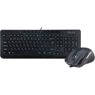 Комплект Клавиатура + Мышь Delux DLD-6220OUB