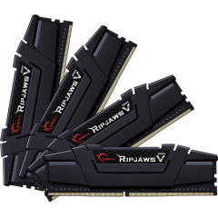 Комплект модулей памяти G.SKILL RipjawsV F4-3200C16Q-32GVKB DDR4 32GB (Kit 4x8GB) 3200MHz