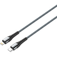 Интерфейсный кабель LDNIO Type-C to Lightning LC111 30W Fast Charging FDY 1м Серый