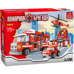 Конструктор игровой Ausini 21901 ПОЖАРНАЯ БРИГАДА