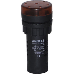 Звуковой светодиод ANDELI AD16-22M/<wbr>R