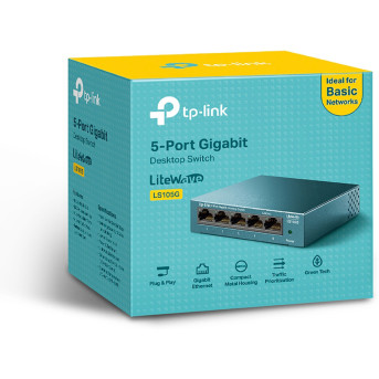 Коммутатор TP-Link LS105G - Metoo (4)