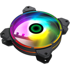 Кулер для компьютерного корпуса Gamemax FN 12Rainbow D