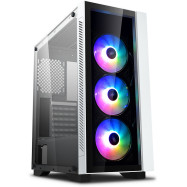 Компьютерный корпус Deepcool MATREXX 55 V3 ADD-RGB WH 3F без Б/П