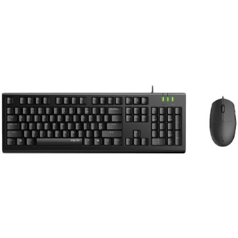 Комплект Клавиатура + Мышь Rapoo X130PRO (X130PRO) - Metoo (2)