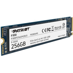 Твердотельный накопитель SSD Patriot P300 256GB M.2 NVMe PCIe 3.0x4