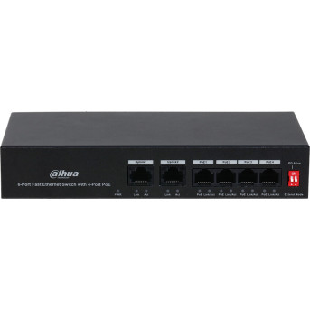 Коммутатор Dahua DH-PFS3006-4ET-36 - Metoo (2)