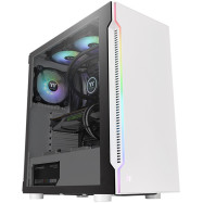Компьютерный корпус Thermaltake H200 TG White RGB без Б/П