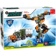 Игровой конструктор Keyixing 25814 КАПИТАН (607 деталей в наборе)