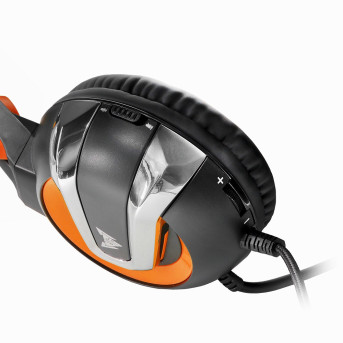 Гарнитура Crown CMGH-3103, проводная, подключение USB - Metoo (4)