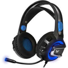 Гарнитура Crown CMGH-3101, проводная, подключение USB