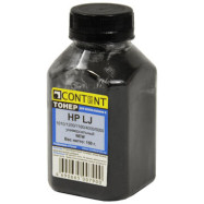 Тонер Content Универсальный для HP LJ 1010/1200/1160/4000/5000, Bk, 150 г, банка