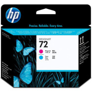 Печатающая головка №72 HP DJ T610/T1100/T1200/T1300/T2300 magenta & cyan (O) C9383A