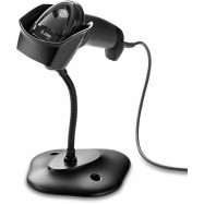Сканер штрихкода Zebra DS2208-SR BLACK DS2208-SR7U2100SGW (USB, Черный, С подставкой, Ручной проводной, 2D)