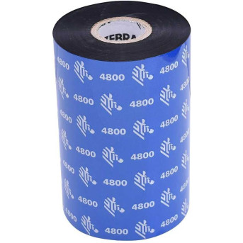Красящая лента Zebra REZIN STANDART Black 4800 80/<wbr>450 - Metoo (1)