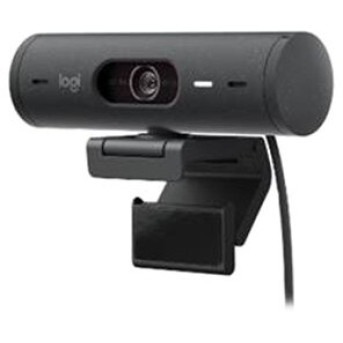 Веб-камера Logitech Brio 500 Graphite (960-001422) - Metoo (1)