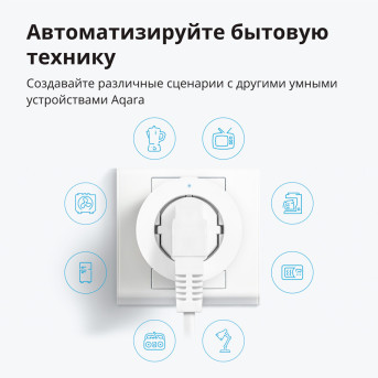 Умная розетка (переходник) Aqara Smart Plug (EU) - Metoo (18)