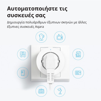 Умная розетка (переходник) Aqara Smart Plug (EU) - Metoo (14)