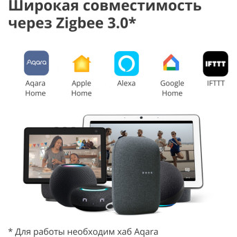 Умная розетка (переходник) Aqara Smart Plug (EU) - Metoo (24)