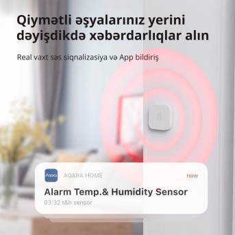 Датчик вибрации Xiaomi Aqara DJT11LM - Metoo (28)