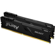 Оперативная память KINGSTON DRAM 8GB 3200MHz DDR4 CL16 DIMM (Kit of 2) FURY Beast Black