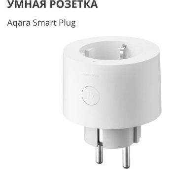 Умная розетка (переходник) Aqara Smart Plug (EU) - Metoo (12)