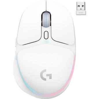 Мышь игровая беспроводная G705-OFF WHITE-2.4GHZ/<wbr>BT - Metoo (4)
