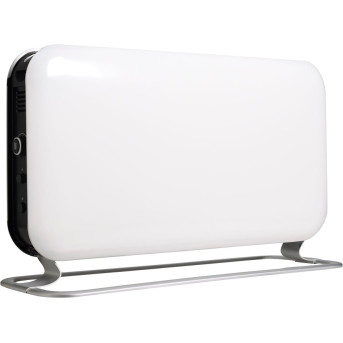 2000W portable convection heatet, LED display, steel fronts, fan,alu feet - Metoo (1)