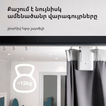 Curtain Driver E1 (Track Version): Model No: CM-M01; SKU: AM025GLW01 - Metoo (44)