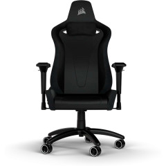 CORSAIR TC200 Leatherette Gaming Chair, Standard Fit - Black