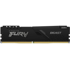 Оперативная память KINGSTON DRAM 32GB 3600MHz DDR4 CL18 DIMM FURY Beast Black