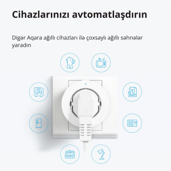 Умная розетка (переходник) Aqara Smart Plug (EU) - Metoo (13)