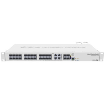 Коммутатор Mikrotik 20PORT SFP 4SFP+ CRS328-4C-20S-4S+RM (20 SFP портов) - Metoo (1)