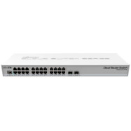 Коммутатор Mikrotik CRS326-24G-2S+RM (1000 Base-TX (1000 мбит/с), 2 SFP порта)