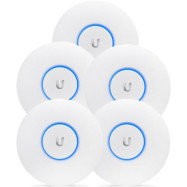 WiFi точка доступа Ubiquiti UAP-AC-LR-5 10/100/1000BASE-TX белый