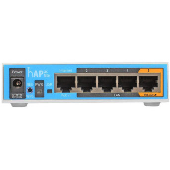 Маршрутизатор Mikrotik hAP ac lite RB952Ui-5ac2nD - Metoo (2)