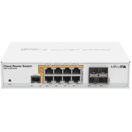Коммутатор Mikrotik CRS112-8P-4S-IN (1000 Base-TX (1000 мбит/с), 4 SFP порта)